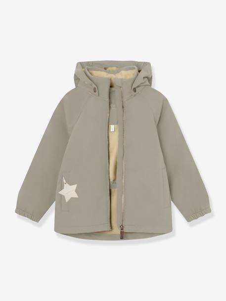 Softshell babyjas voor jongens MATADEN MINI A TURE donkerblauw+groen - vertbaudet enfant 