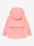 Veste mi-saison imperméable fille avec doublure polaire MATALGEA bois de rose+rose poudré+vert sauge - vertbaudet enfant 