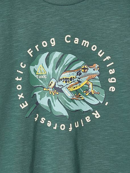 T-shirt motif nature garçon lichen - vertbaudet enfant 