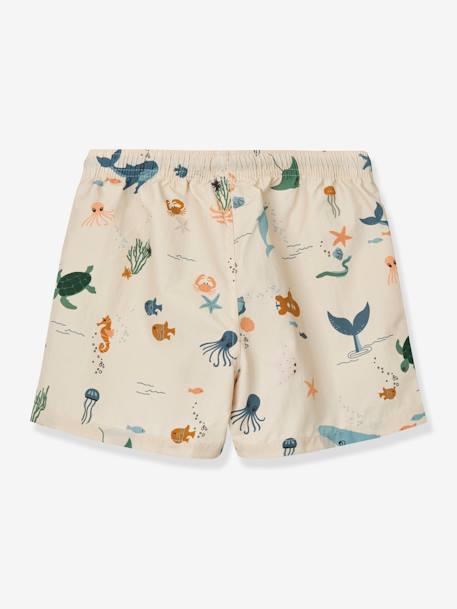 Short de bain imprimé Aiden beige - vertbaudet enfant 