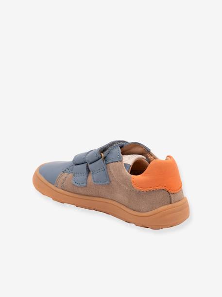 Barefootschoenen voor kinderen BAREFOOT RICCO BISGAARD cacao+sable+vert sauge - vertbaudet enfant 