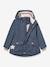 Parka mi-saison fille MATALLURE bleu foncé+marine+tomette - vertbaudet enfant 