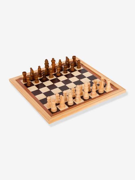 Spelletjeskoffer voor kinderen 7 CLASSIQUES van hout SMALL FOOT® hout - vertbaudet enfant 