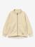 Veste en teddyfleece avec fermeture éclair MATCEDRIC sable+vert - vertbaudet enfant 