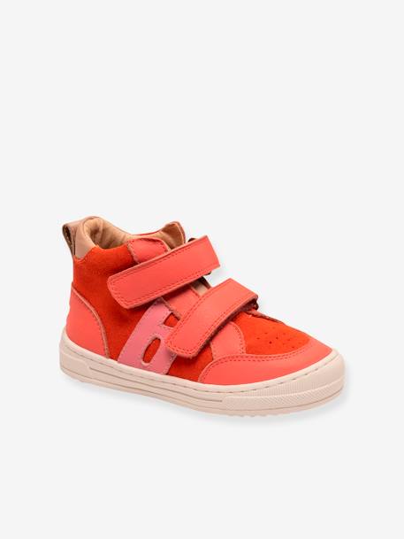 Baskets montantes pour enfant DYLAN bisgaard corail+marine+vert - vertbaudet enfant 