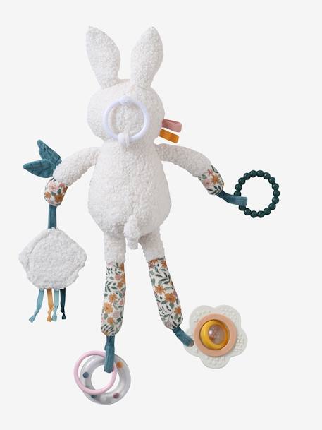 Peluche d'activités à suspendre RETRO FLOWER jaune - vertbaudet enfant 