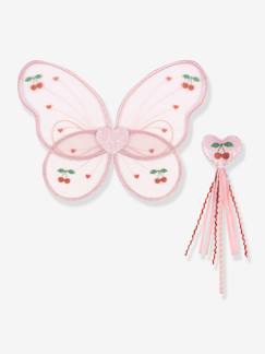 Jouet-Jeux d'imitation-Déguisements-Costume de fée : ailes + baguette