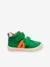 Hoge sneakers voor kinderen DYLAN BISGAARD groen+koraal+marineblauw - vertbaudet enfant 