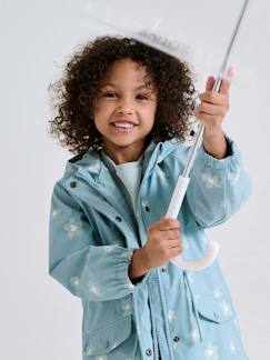-Ciré fille à capuche motifs magiques 