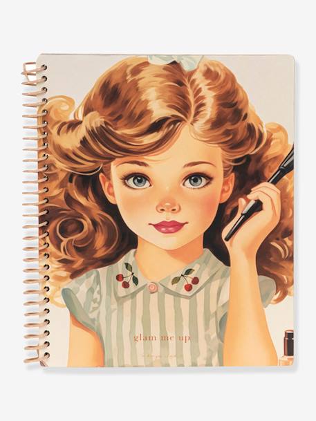 Stickerboekje hoofd om op te maken KONGES SLOJD meerkleurig - vertbaudet enfant 