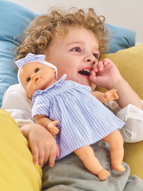 Baby knuffel Milly COROLLE blauw - vertbaudet enfant 