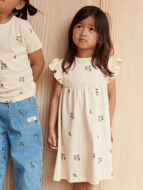 Robe imprimée Neveah beige - vertbaudet enfant 