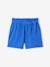 Short en gaze de coton style 'paperbag' fille beige+bleu électrique+corail - vertbaudet enfant 