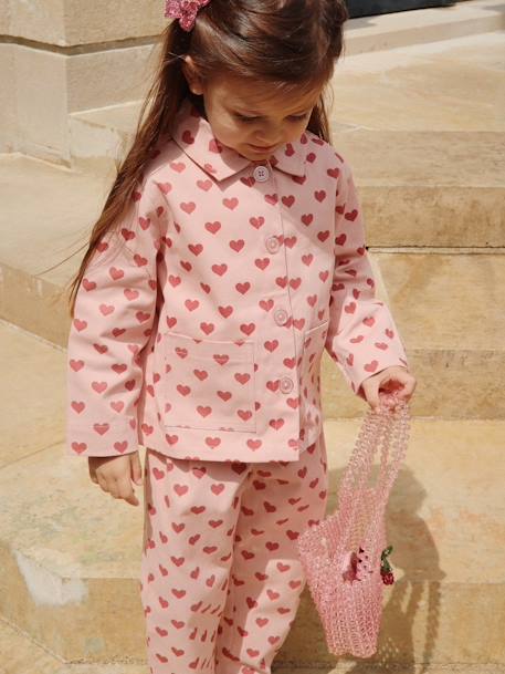 Overhemd KONGES SLOJD rozen - vertbaudet enfant 