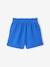 Short en gaze de coton style 'paperbag' fille beige+bleu électrique+corail - vertbaudet enfant 