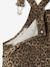 Salopette fille imprimée beige+multicolore - vertbaudet enfant 