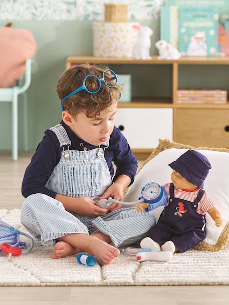 Valise docteur et accessoires bleu - vertbaudet enfant 