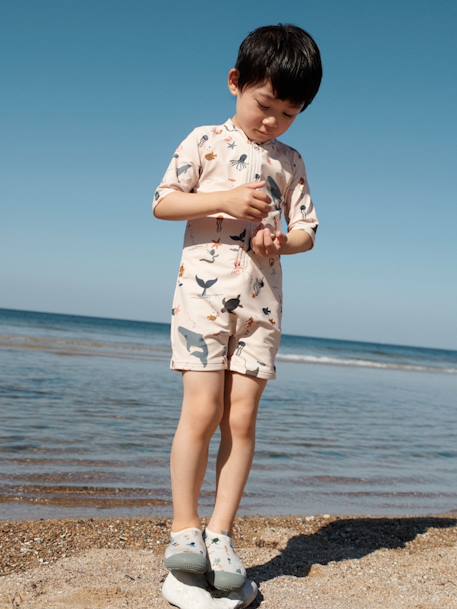 Combinaison de bain enfant Max beige - vertbaudet enfant 