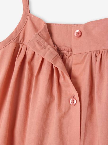 Geborduurde babyjurk rozen - vertbaudet enfant 