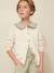 Cardigan fille points fantaisie écru+rose pâle - vertbaudet enfant 