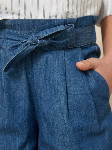 Short en denim léger denim brut - vertbaudet enfant 