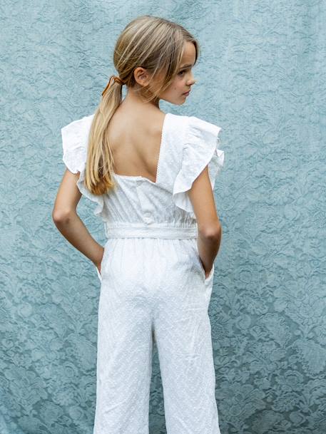 Combinaison fille Suzanne - cortège Plume écru - vertbaudet enfant 