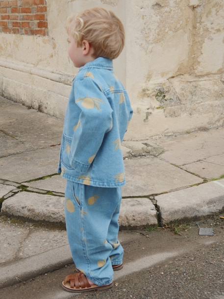 Jas Magot KONGES SLOJD jeansblauw - vertbaudet enfant 