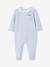 Pyjama bébé en velours personnalisable bleu ciel - vertbaudet enfant 
