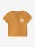 T-shirt voor babyjongens met print okergeel - vertbaudet enfant 