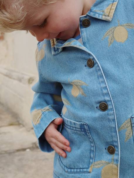 Jas Magot KONGES SLOJD jeansblauw - vertbaudet enfant 