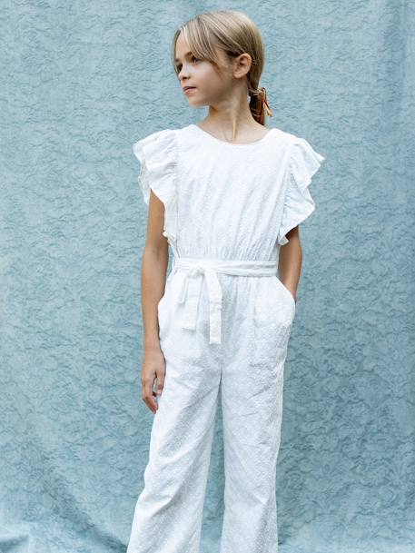 Combinaison fille Suzanne - cortège Plume écru - vertbaudet enfant 