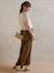 T-shirt irisé de grossesse en viscose et lin beige doré - vertbaudet enfant 