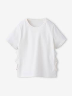 -T-shirt fille ajouré côtés