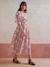Robe longue cache-coeur grossesse et allaitement tomette - vertbaudet enfant 