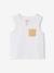 Débardeur bébé poche contrastée blanc - vertbaudet enfant 