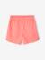 Pyjashort fille volant brodé corail - vertbaudet enfant 