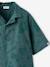 Chemise Hawaï en popeline garçon vert d'eau - vertbaudet enfant 