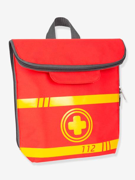 Sac à dos de secours pour enfants small foot®, 18 pièces rouge - vertbaudet enfant 