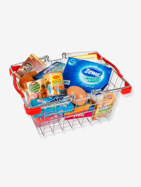 Winkelwagen voor kinderen met inhoud van SMALL FOOT®, metaal meerkleurig - vertbaudet enfant 