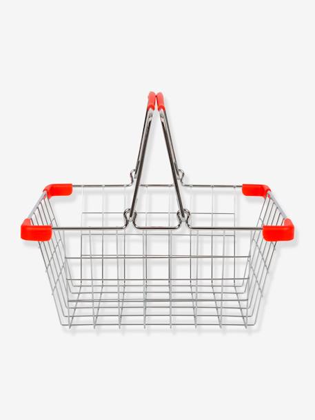 Winkelwagen voor kinderen met inhoud van SMALL FOOT®, metaal meerkleurig - vertbaudet enfant 