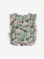 Blouse plastron en gaze imprimée fille vert sauge - vertbaudet enfant 