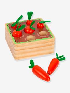 Jouet-Premier âge-Jeu d'encastrement bébé CAROTTES small foot® en bois, 8 pièces