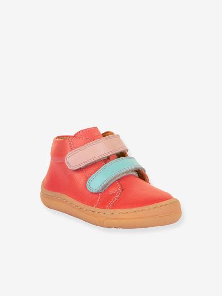 Chaussures pieds nus premiers pas pour enfants BAREFOOT FIRST STEP froddo caramel+corail+marine - vertbaudet enfant 