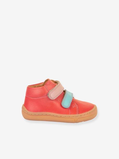 Chaussures pieds nus premiers pas pour enfants BAREFOOT FIRST STEP froddo caramel+corail+marine - vertbaudet enfant 