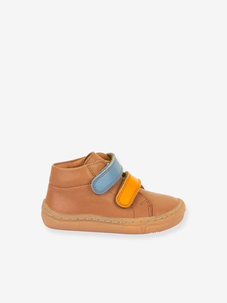 Chaussures pieds nus premiers pas pour enfants BAREFOOT FIRST STEP froddo caramel+corail+marine - vertbaudet enfant 