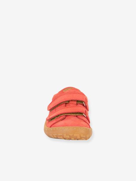 Chaussures pieds nus à scratch pour filles BAREFOOT BASE froddo corail+marine - vertbaudet enfant 