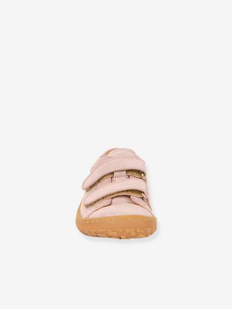 Chaussures pieds nus à scratch pour filles BAREFOOT BASE froddo corail+marine+rose - vertbaudet enfant 