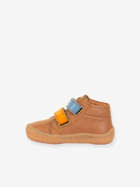 Chaussures pieds nus premiers pas pour enfants BAREFOOT FIRST STEP froddo caramel+corail+marine - vertbaudet enfant 