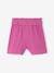 Short en gaze de coton avec ceinture fille violet - vertbaudet enfant 