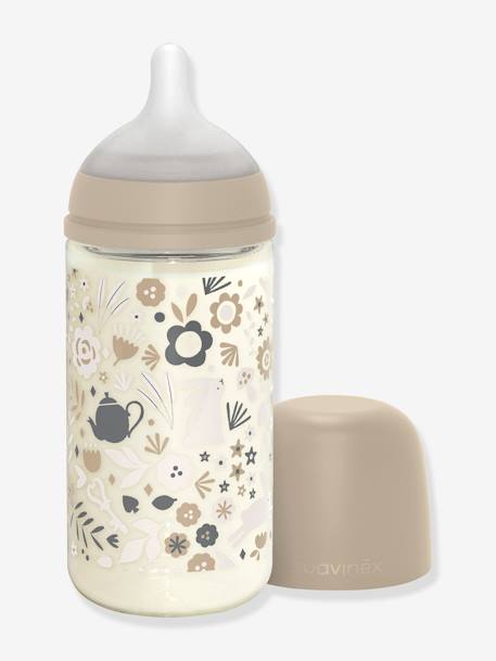 Biberon verre 240ml tétine SXPro M - Wonderland beige - vertbaudet enfant 